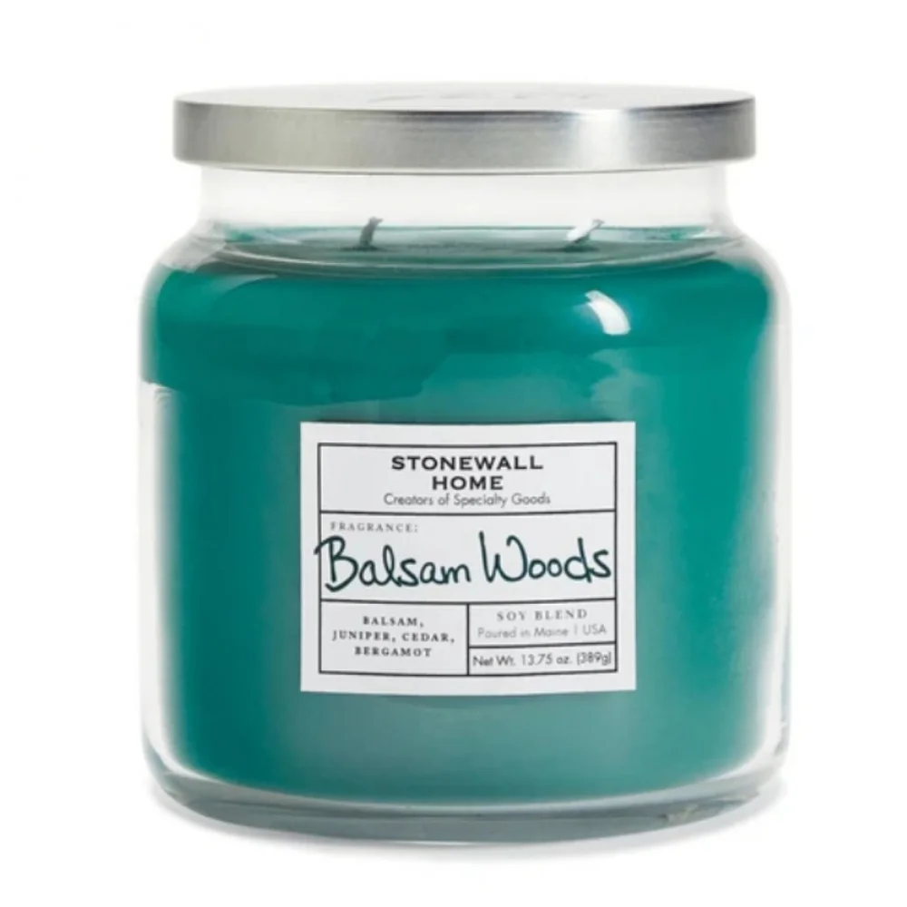 🌟 NEW Stonewall Home Balsam Woods Candle - Picture 3 of 6